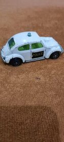 Vintage Corgi Juniors Whizzwheels Volkswagen 1300 Police Car - 1