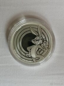 Investiční stříbro - 1 Oz mince Bugs Bunny 2022