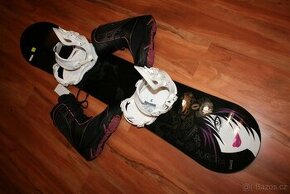 snowboard elan 146 cm , novy , boty 39