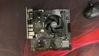 ASUS PRIME B450M-K + Ryzen 5 2600 (6C/12T)