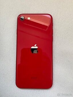 Iphone se product red 256gb JAKO NOVÝ - 1