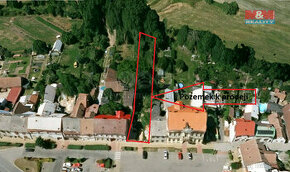 Prodej pozemku k bydlení, 1148 m², Nechanice, ul. Husovo nám - 1