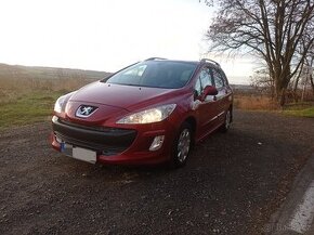 Peugeot 308 SW 1.6hdi 80kw rv 2010. Koupeno v ČR 2.maj