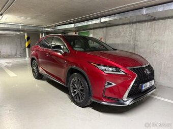 Lexus RX450h,FSPORT,2/2017,108700km,ČR,SERVIS,ZÁRUKA