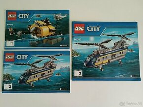 LEGO City 60093 Vrtulník pro hlubinný mořský výzkum