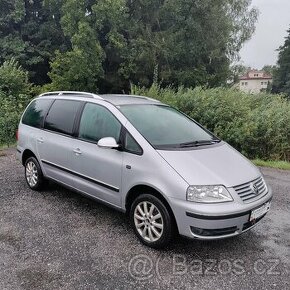 Volkswagen Sharan, 1.9TDI,KRÁSNÝ,170KM,VÝBAVA,7M