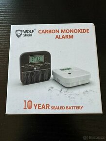 Prodám nový CO alarm Wolf Shield černý