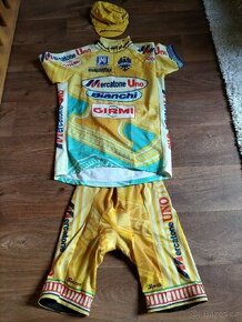 Marco Pantani, Mercarone Uno, dres, kalhoty, čepička - 1