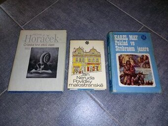 Knihy - Horáček, Neruda, May