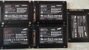 SSD 250GB Samsung 840 850 860 EVO jako nové