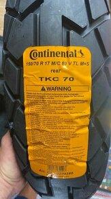 pneu Continetal TKC70 150/70-17 69V