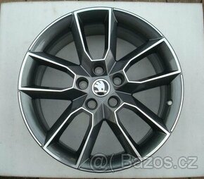 Nové ALU kola r18 5x112 originál Škoda RS Gemini - 1