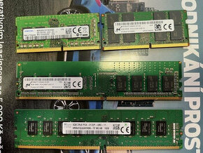 16 GB DDR4 SODIMM (2 x 8 GB), 16 GB DDR4 DIMM (2 x 8 GB)