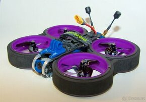 Malá koptéra cinedron Diatone MX-C Taycan HD DJI FPV Purple