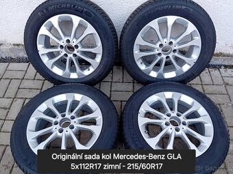 Alu  Mercedes-Benz GLA 5x112R17 zimní