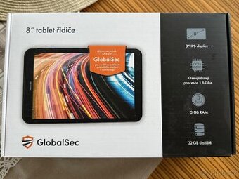 Tablet řidiče 8" GlobalSec