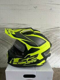 LS2 MX701 EXPLORER ALTER MATT BLACK H-V YELLOW XXL