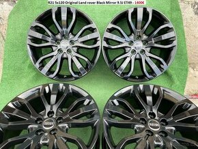 R21 5x120 Original Land rover Black 9.5J ET49 - 1