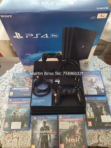 Sony Playstation 4 (PS4) PRO 1TB - TOP STAV