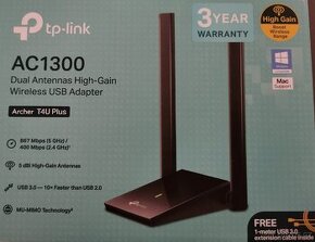 Wi-Fi adaptér TP-Link Archer T4U Plus - 1