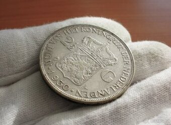 Nizozemsko - 2,5 Gulden 1930 - 1