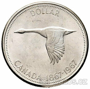 mince stříbro Kanada Ažběta II.