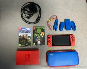 Nintendo Switch Mario Red & Blue Edition - 1