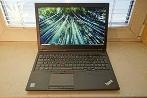 █ Lenovo Thinkpad P52 (i7 4,3Ghz, 32GB, NVIDIA gpu, záruka)█