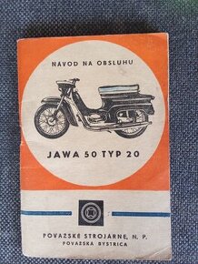 Návod na obsluhu Jawa 50 typ20