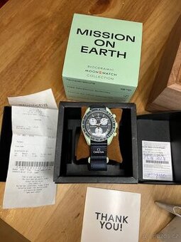 Omega X Moonswatch mission on earth - 1