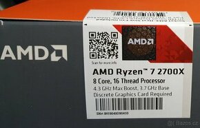 Prodám Ryzen 7 2700X