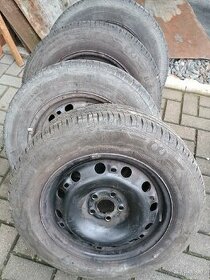 4x letní kola 195/65 R15 škoda, vw, 5x112, vz. 6.5mm č.23 - 1