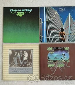 LP desky - YES,RICK WAKEMAN, JON ANDERSON  -JAPAN,D,UK press - 1