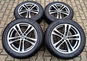 Alu kola Ford Kuga 5x108 R18 KRÁSNÁ ZIMNÍ SADA - 1