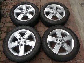 zimní alu Škoda Octavia 3, 205/55 r16 Dunlop