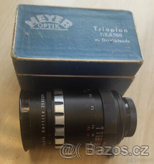 Meyer Optik Gorlitz - Triopan N 100/2,8 bajonet exa