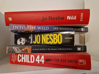 Nesbo, King, Crichton, Dick, Asimov...