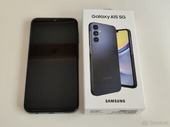 Samsung Galaxy A15 5G + tvrzené ochranné sklo