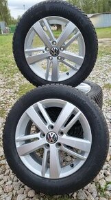 Orig.zimní sada VW GOLF VI, TOURAN 16" 5x112 pneu 205/55/16