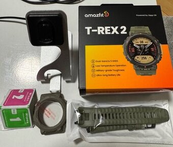 Amazfit T-rex 2 s nabíjecí stanici