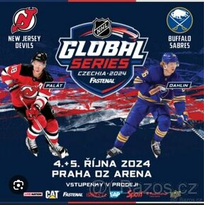 Prodám vstupenky na NHL Global Series 2024 Praha - 1