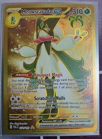 Pokemon TCG Meowscarada EX PAL 271 - 1