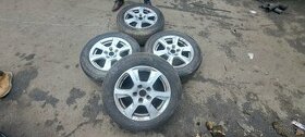 Alu kola audi 5x112 225/65 r16 letni pneu