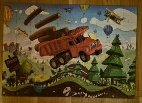 Puzzle Tatra 100XL, značka Dino