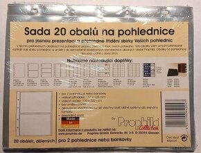 Obaly na pohlednice