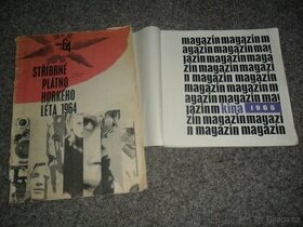 film, herci, kino Magazín ´64,´65, malé plakátky, G. Philipe