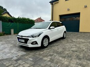 HYUNDAI I20 1.2BA  ČR 1 MAJITEL SERVISNÍ KNIHA NEHAVAROVANÉ