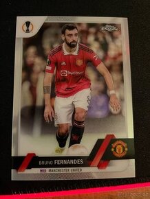 Topps UEFA  Chrome  2022/23 Bruno Fernandes