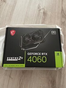 MSI NVIDIA GeForce RTX 4060 VENTUS 2X BLACK 8G OC