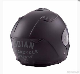 Přilba INDIAN Modular Matte Helmet, Black - 1